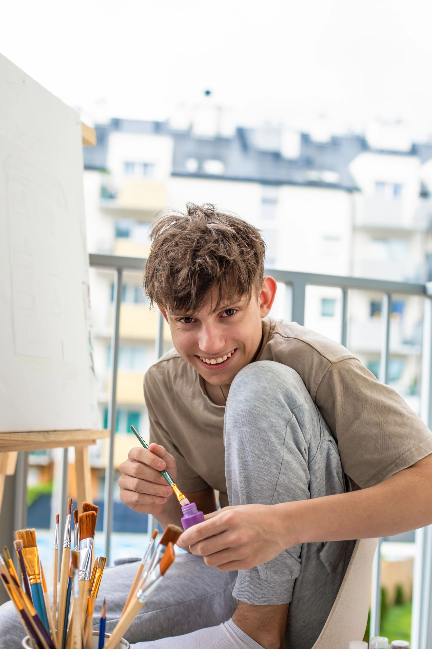 Student artwork from The Creative Mindz studio